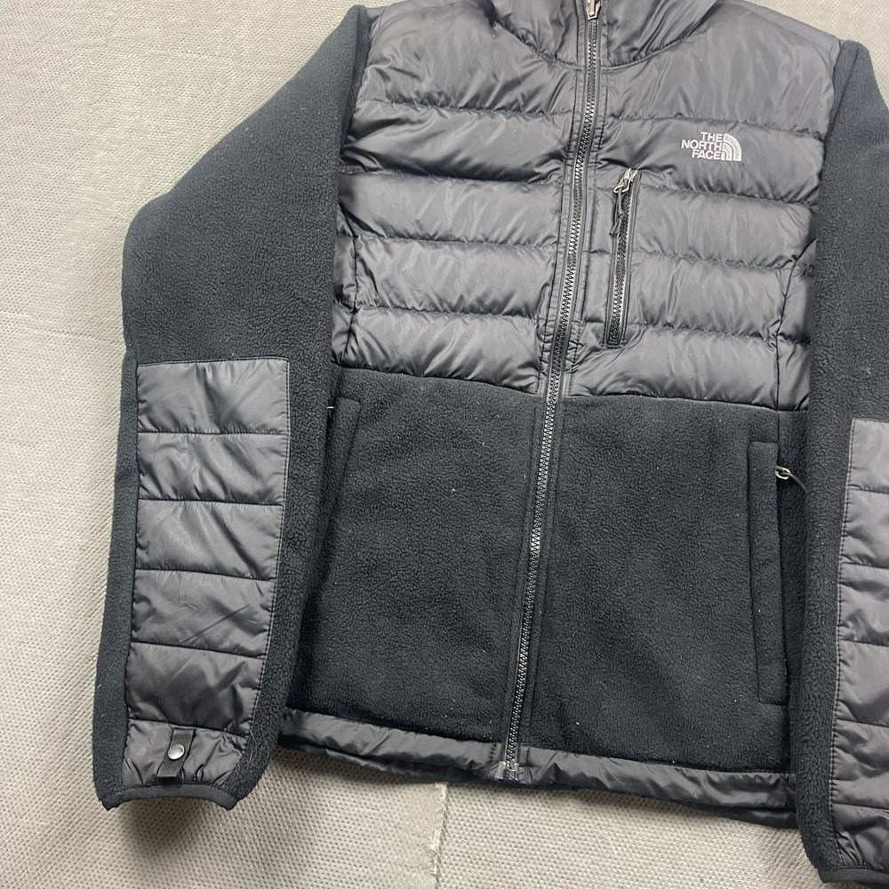 The North Face Denali 550 Fill Goose Down Puffer Jacket Womens Medium Black - Picture 3 of 13